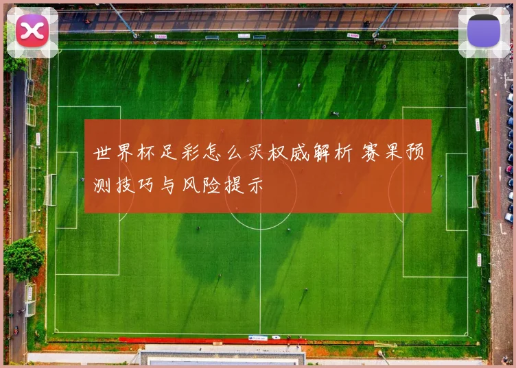 世界杯足彩怎么买权威解析 赛果预测技巧与风险提示